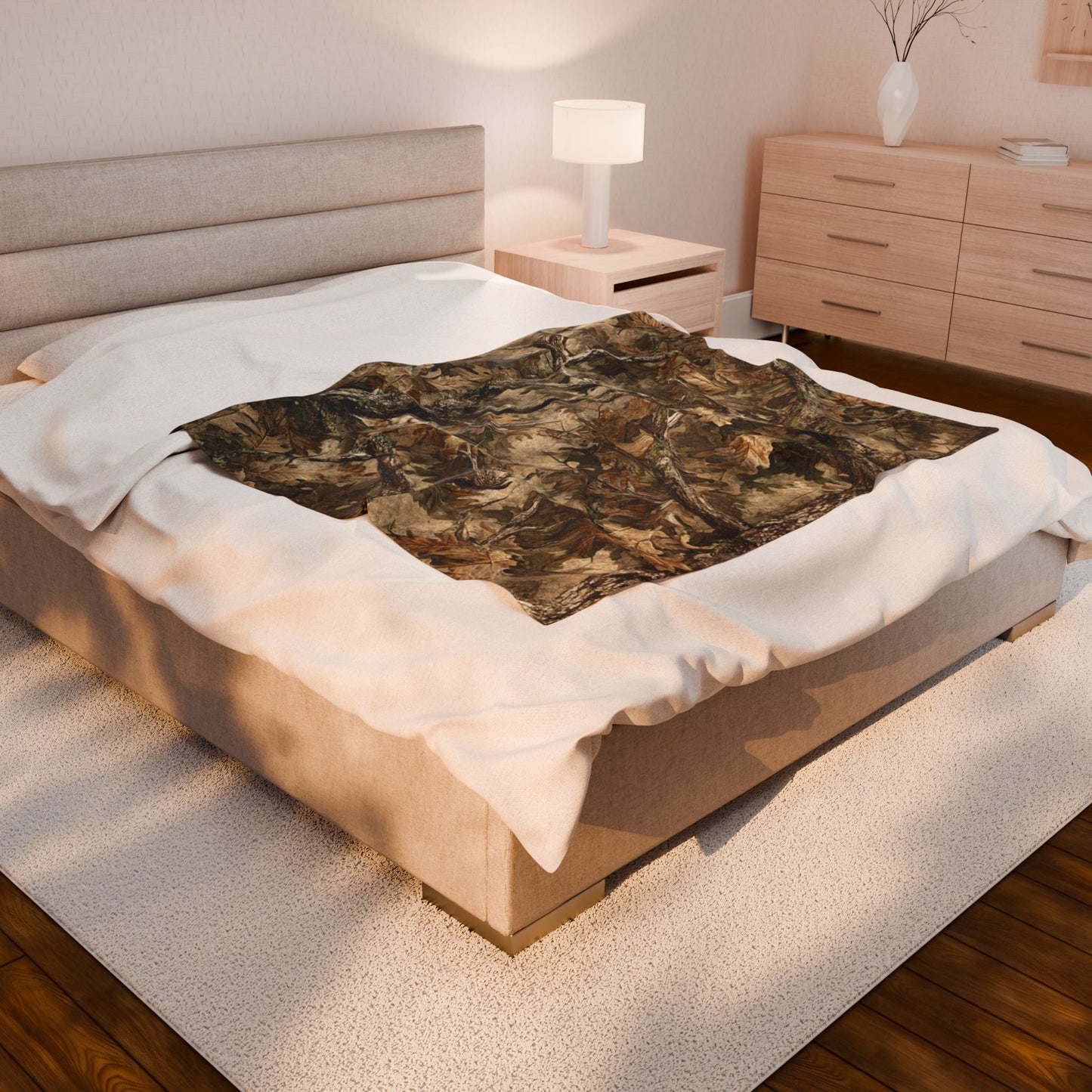 Camo Oak Soft Hunting & Outdoor Plush Blanket