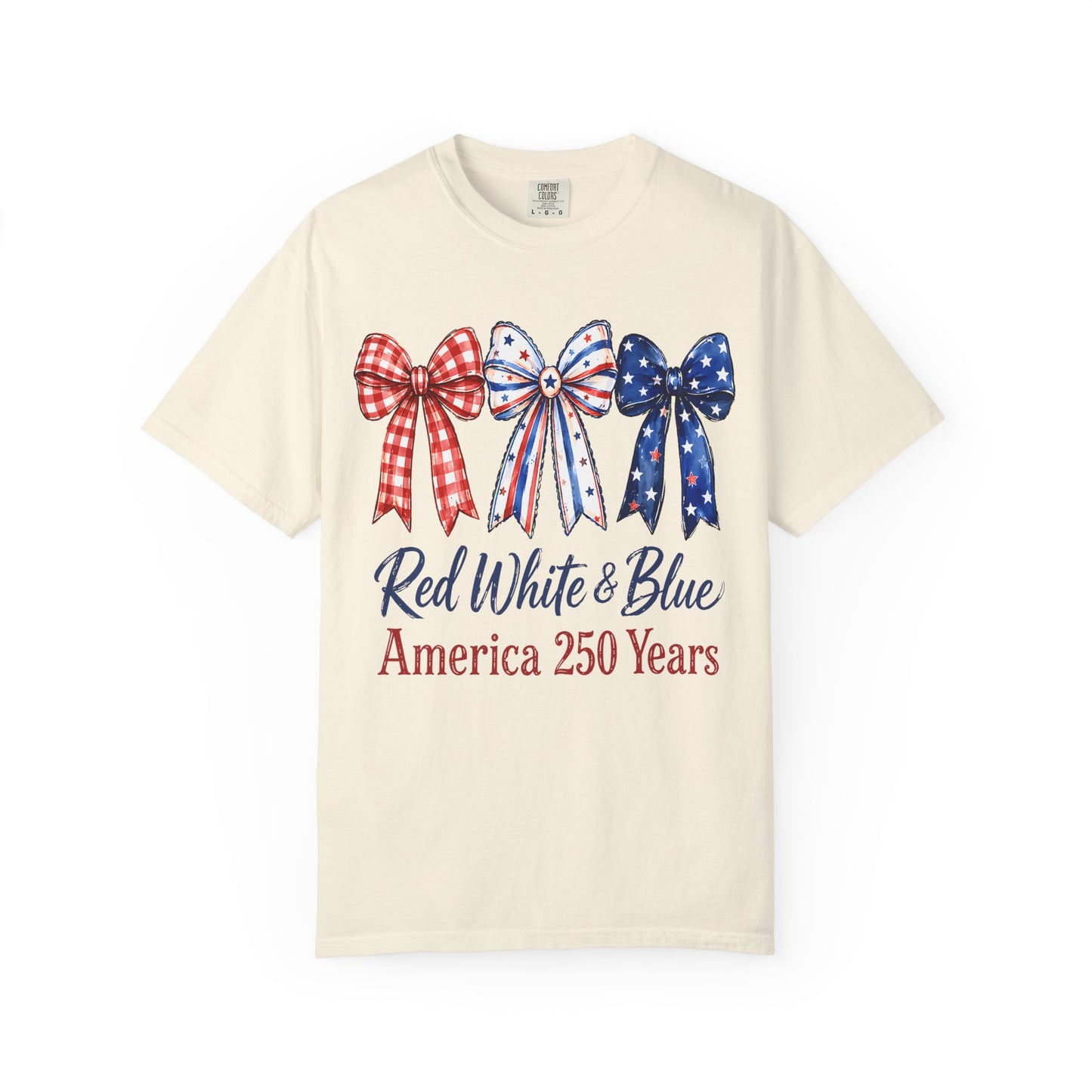 Red White & Blue Patriotic Bows T- Shirt