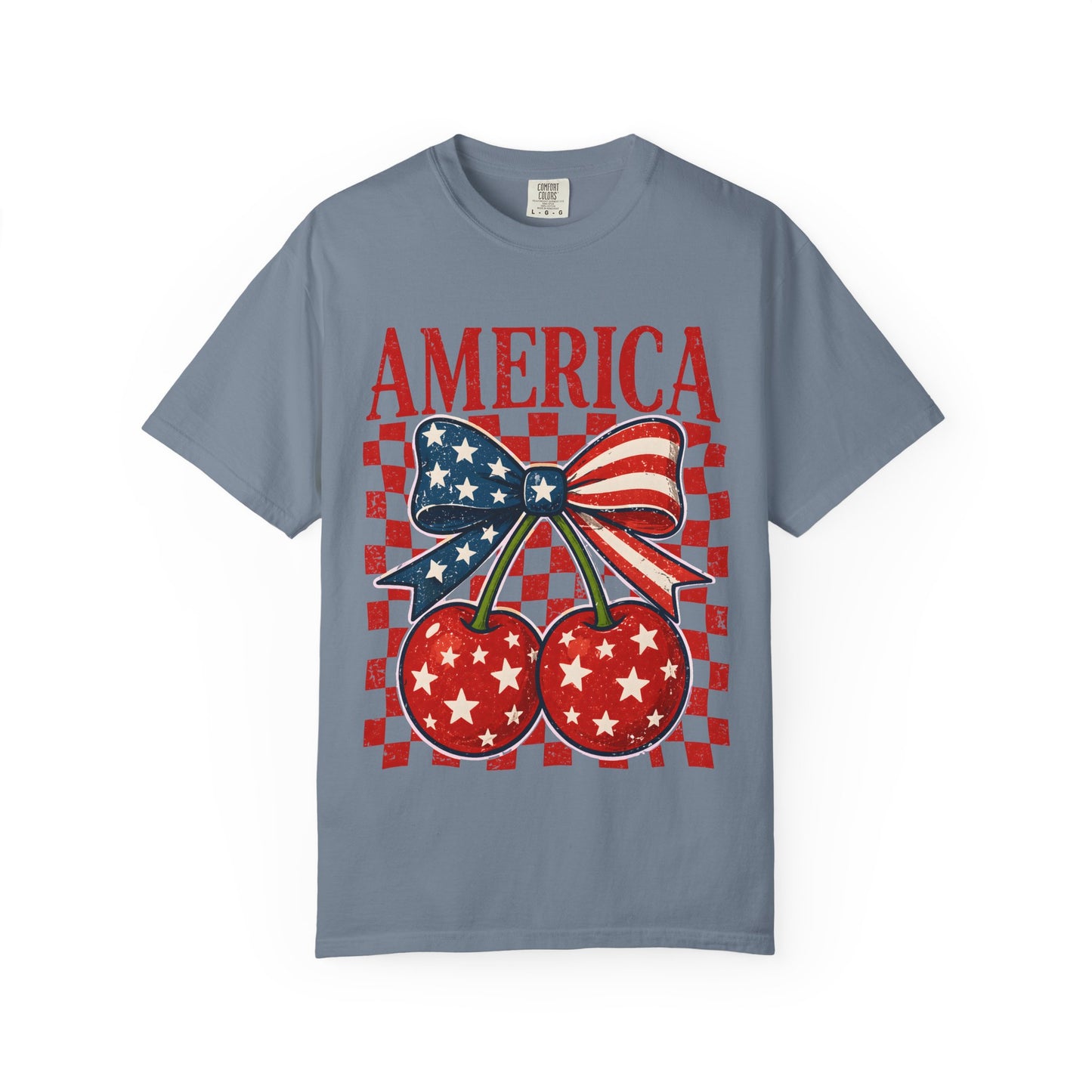 America Cherry Graphic T-Shirt