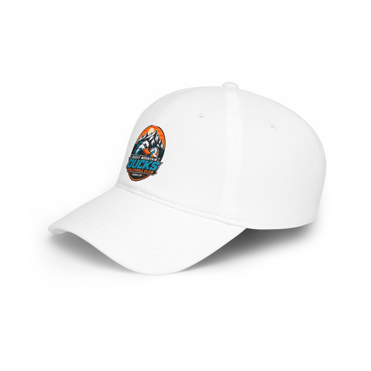 Mountain Peaks Ducks Logo Low Profile Baseball Cap