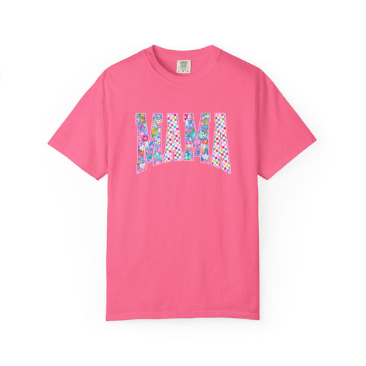 Mama Floral Pattern T-Shirt
