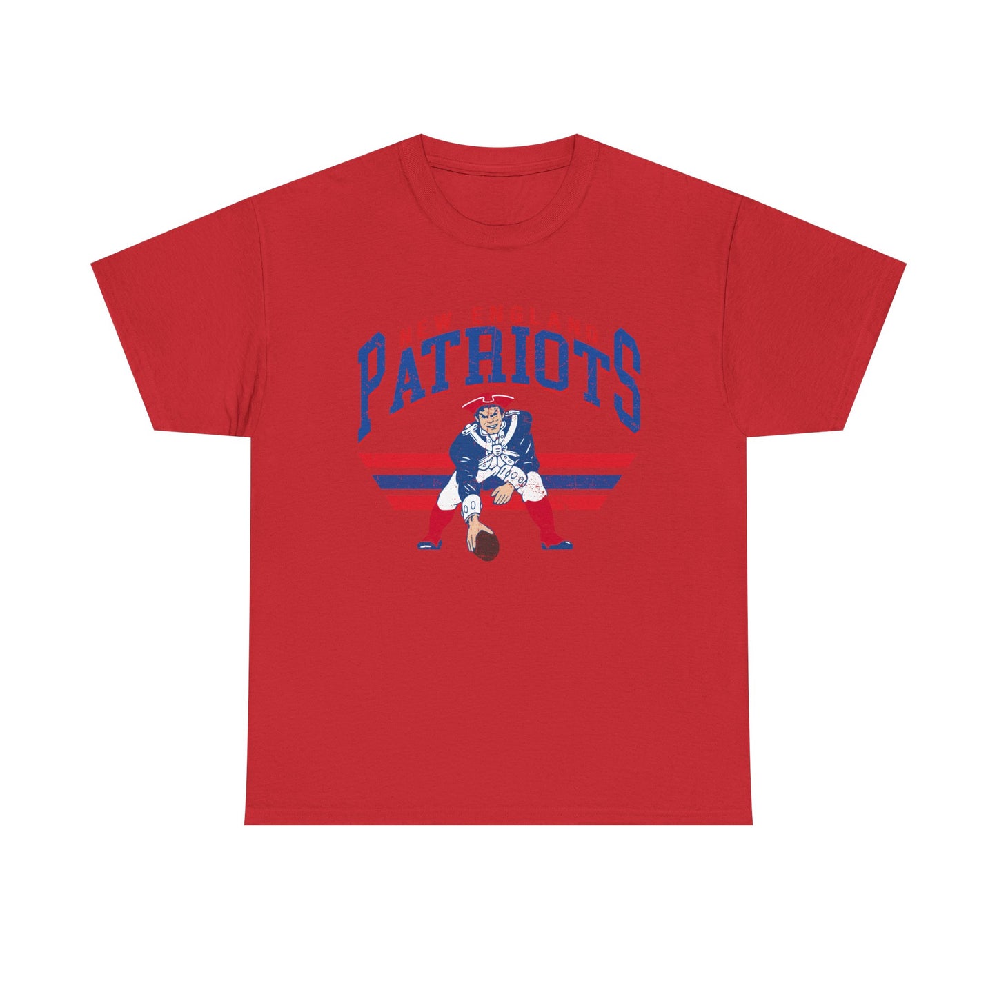 New England Patriots Vintage Football Tee — Retro Team Logo T-Shirt