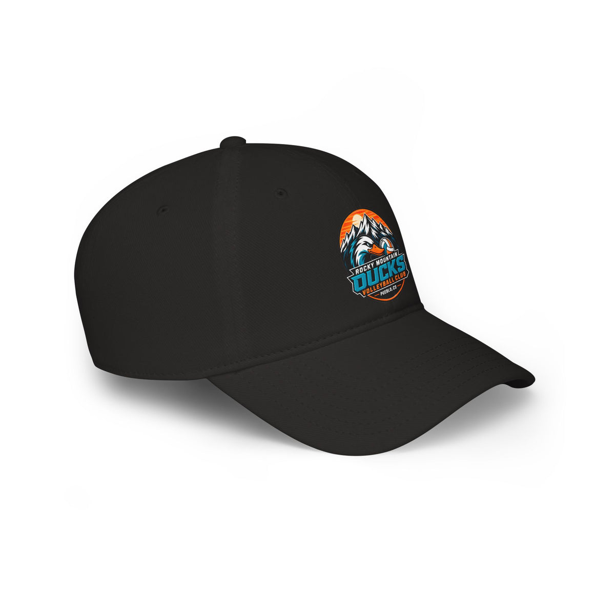 Mountain Peaks Ducks Logo Low Profile Baseball Cap