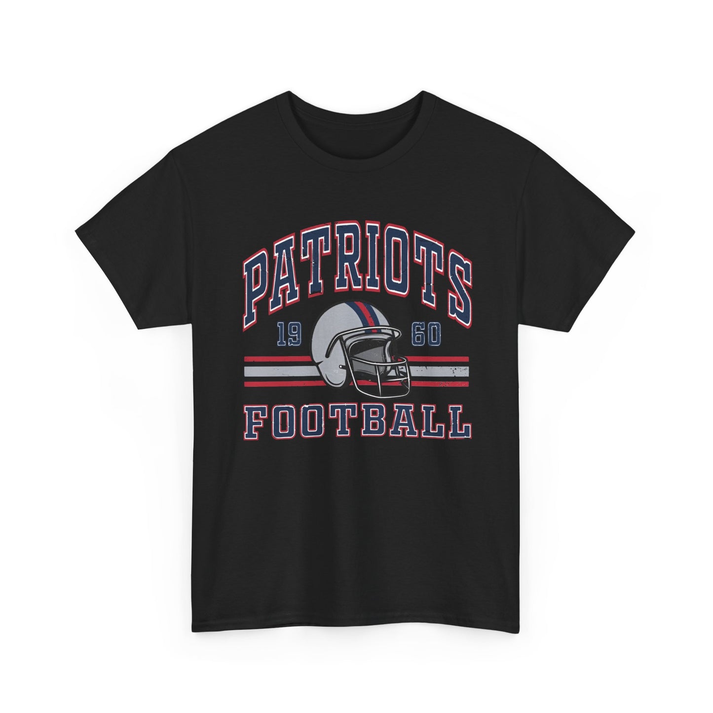 Patriots Football Tee — Vintage Helmet 1960 Fan T-Shirt
