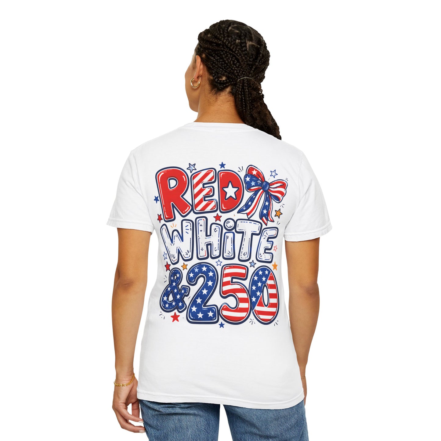 Patriotic "Red White & 25" T-Shirt — 'Merica USA 4th of July Tee
