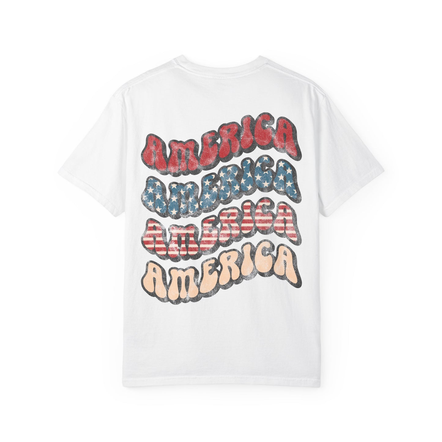 America Retro Flag T-Shirt