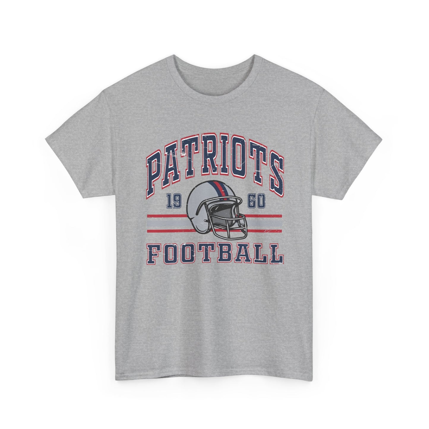 Patriots Football Tee — Vintage Helmet 1960 Fan T-Shirt