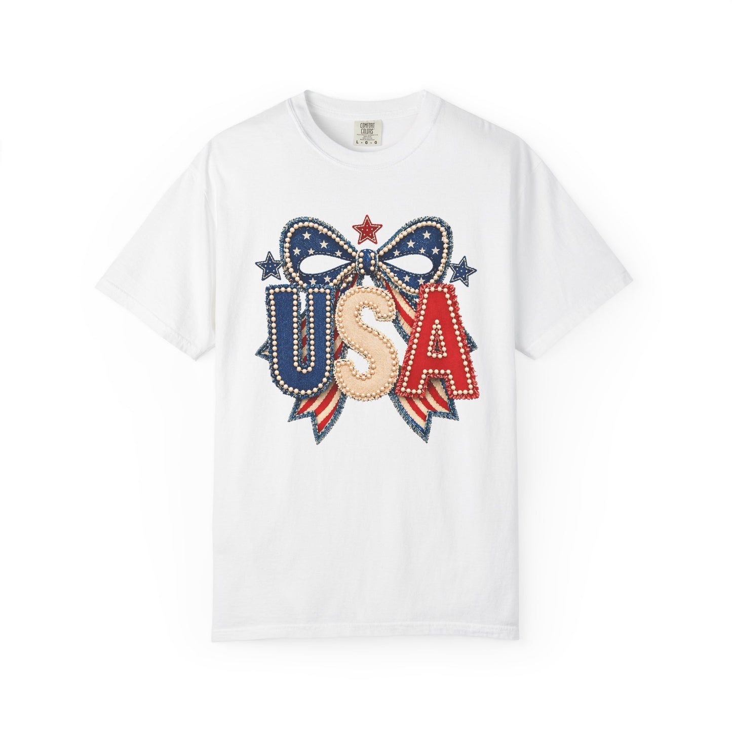 USA Patriotic Bow T-Shirt