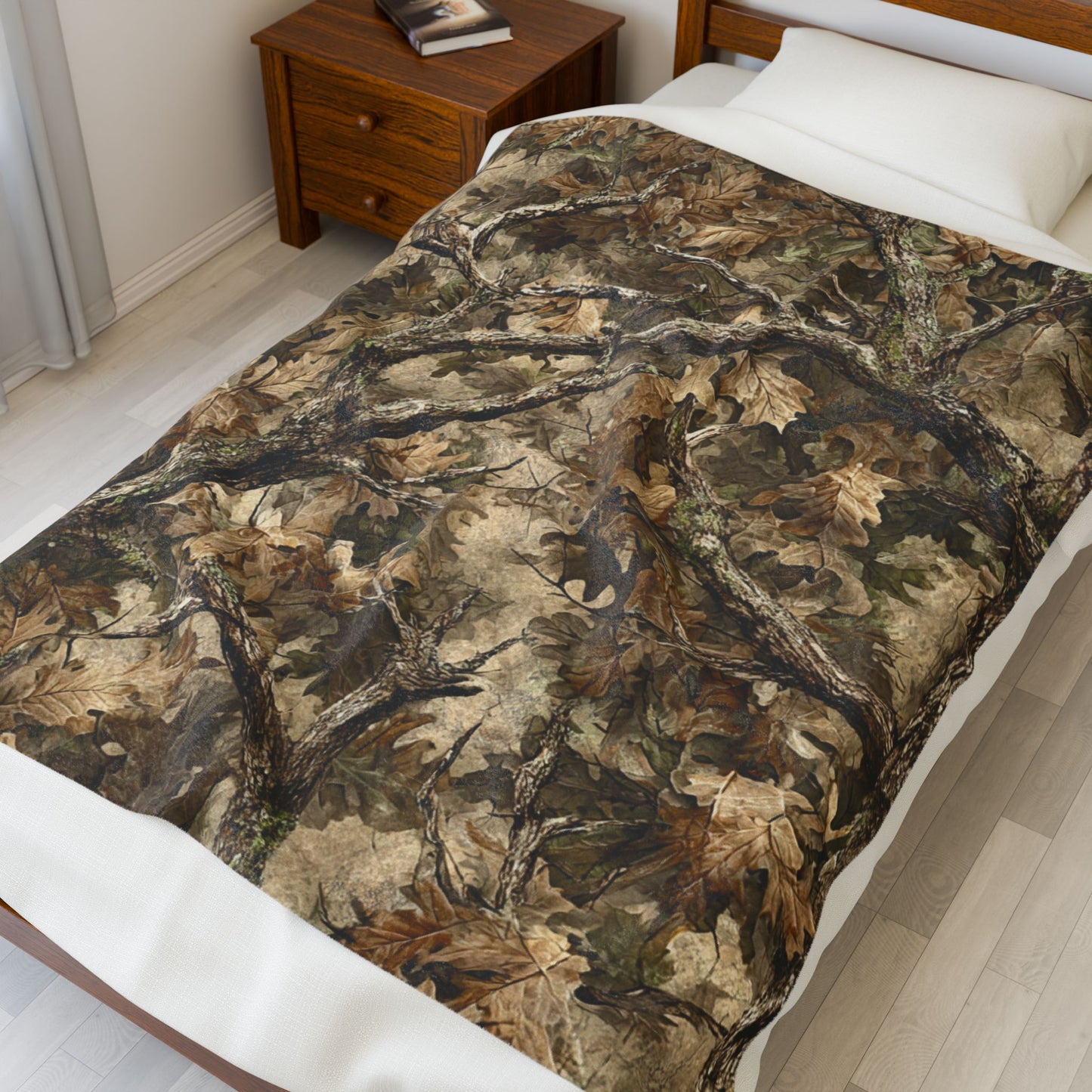 Camo Oak Soft Hunting & Outdoor Plush Blanket