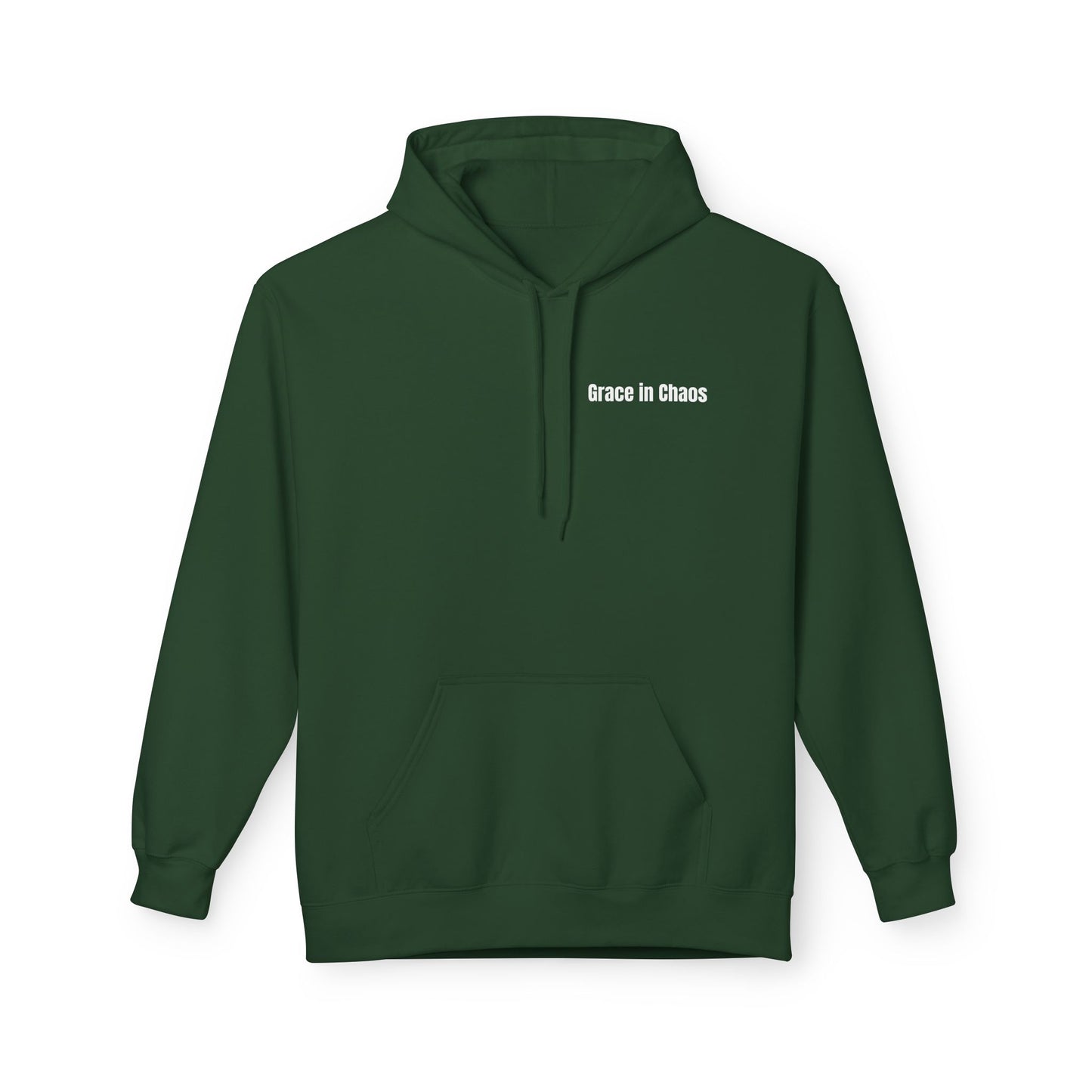 'God Stands by Me' Faith Graphic Hoodie