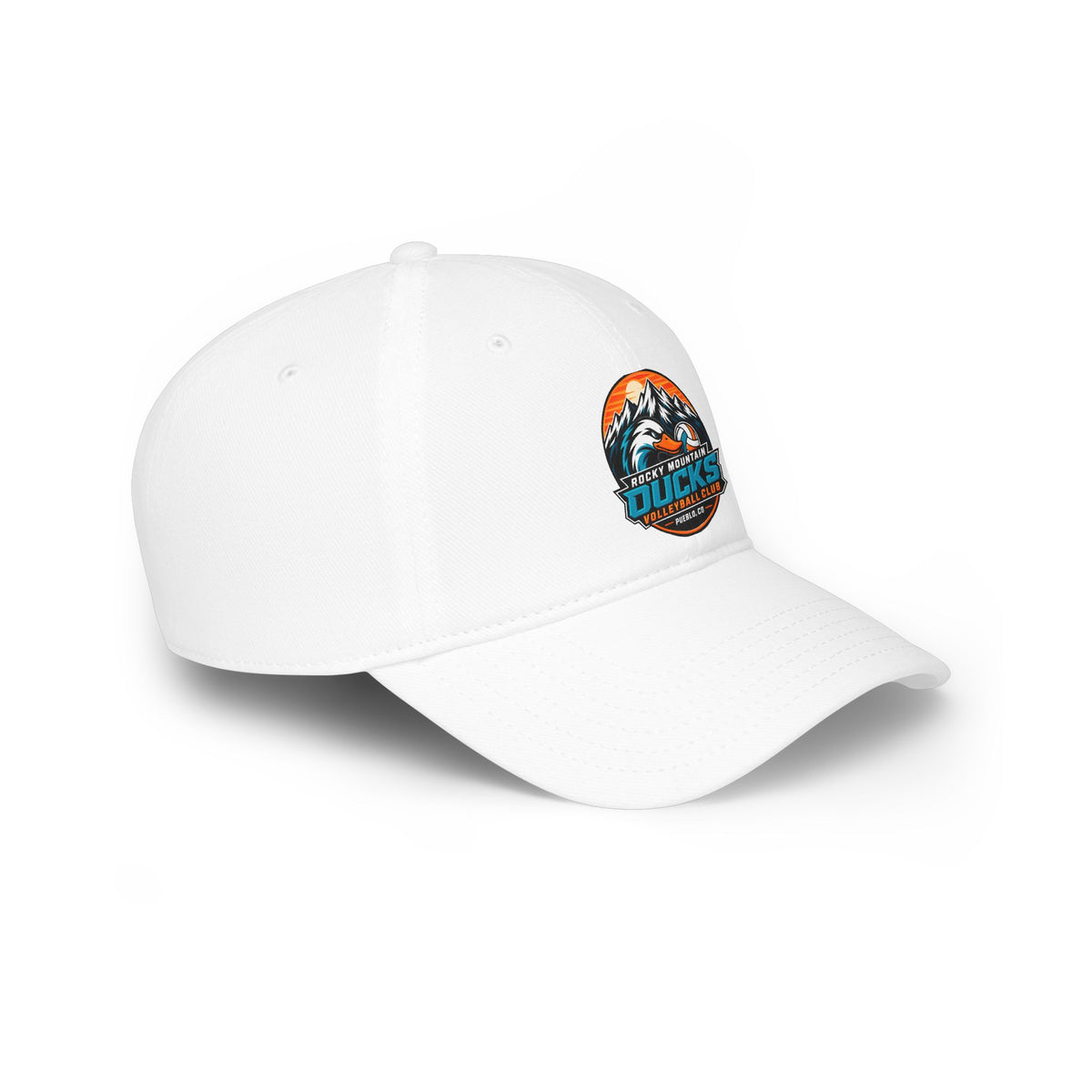 Mountain Peaks Ducks Logo Low Profile Baseball Cap