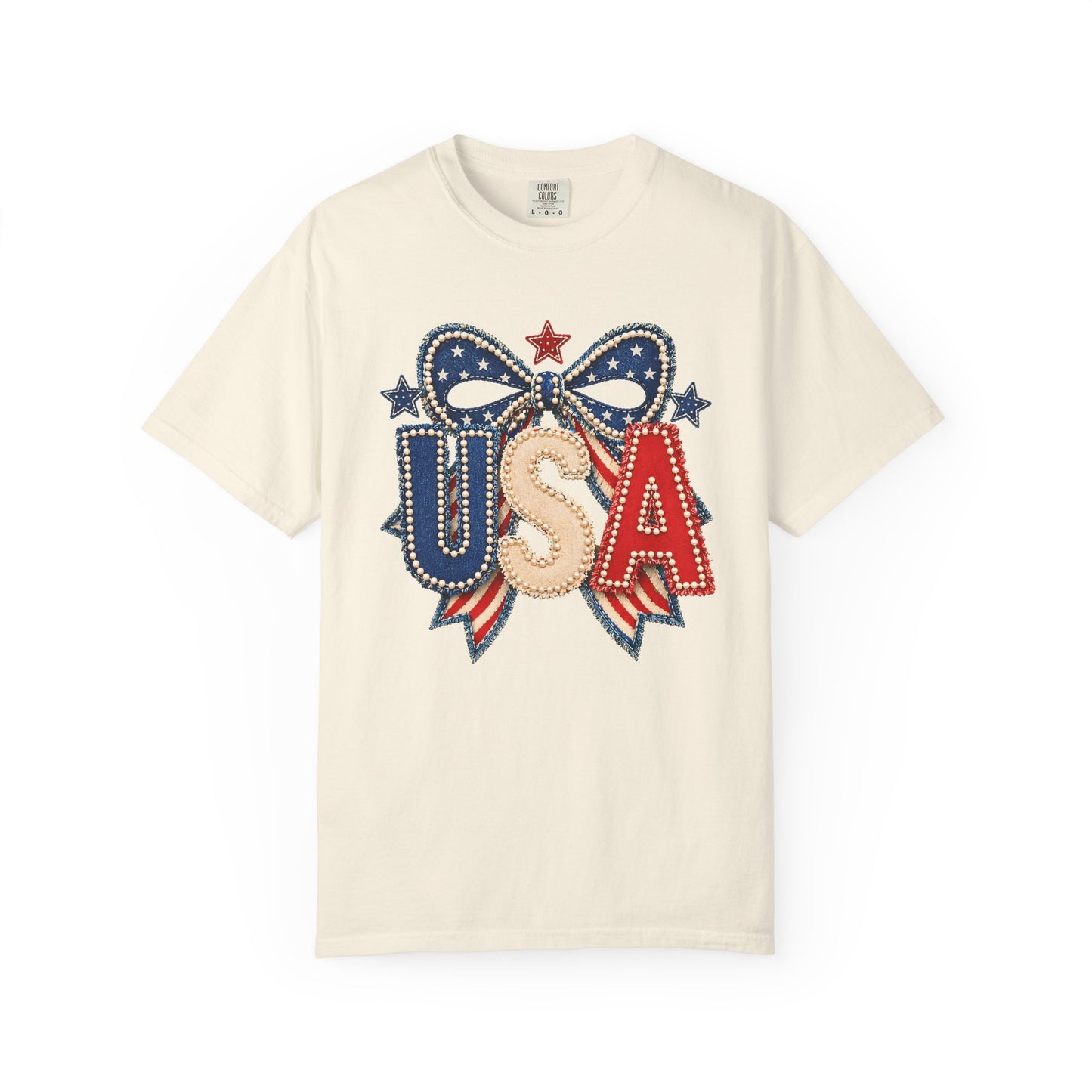 USA Patriotic Bow T-Shirt