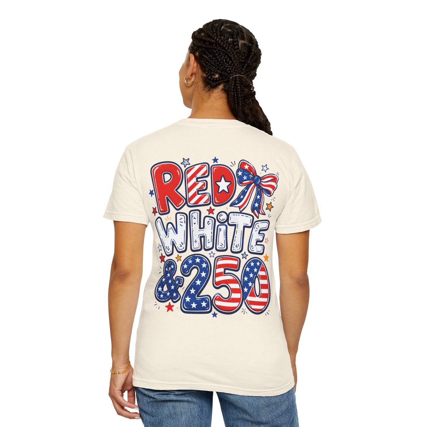 Patriotic "Red White & 25" T-Shirt — 'Merica USA 4th of July Tee
