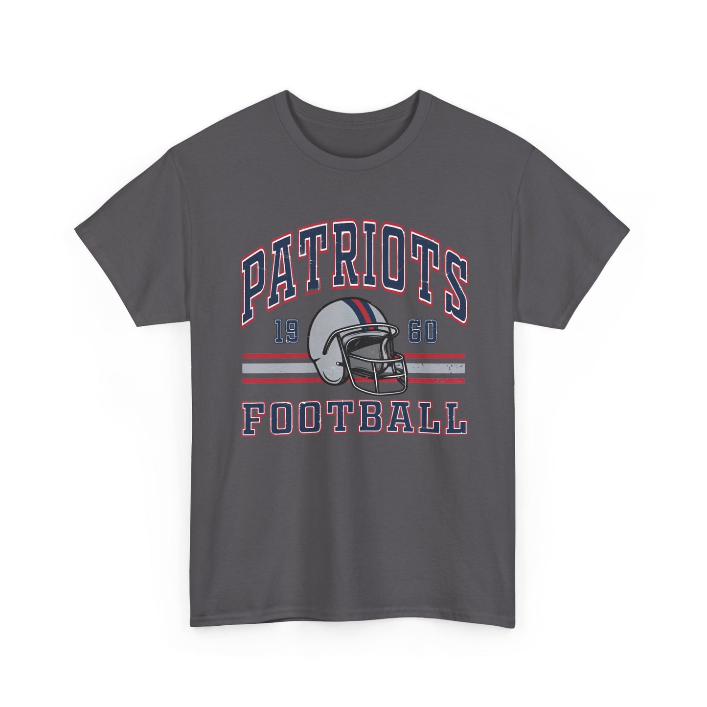 Patriots Football Tee — Vintage Helmet 1960 Fan T-Shirt