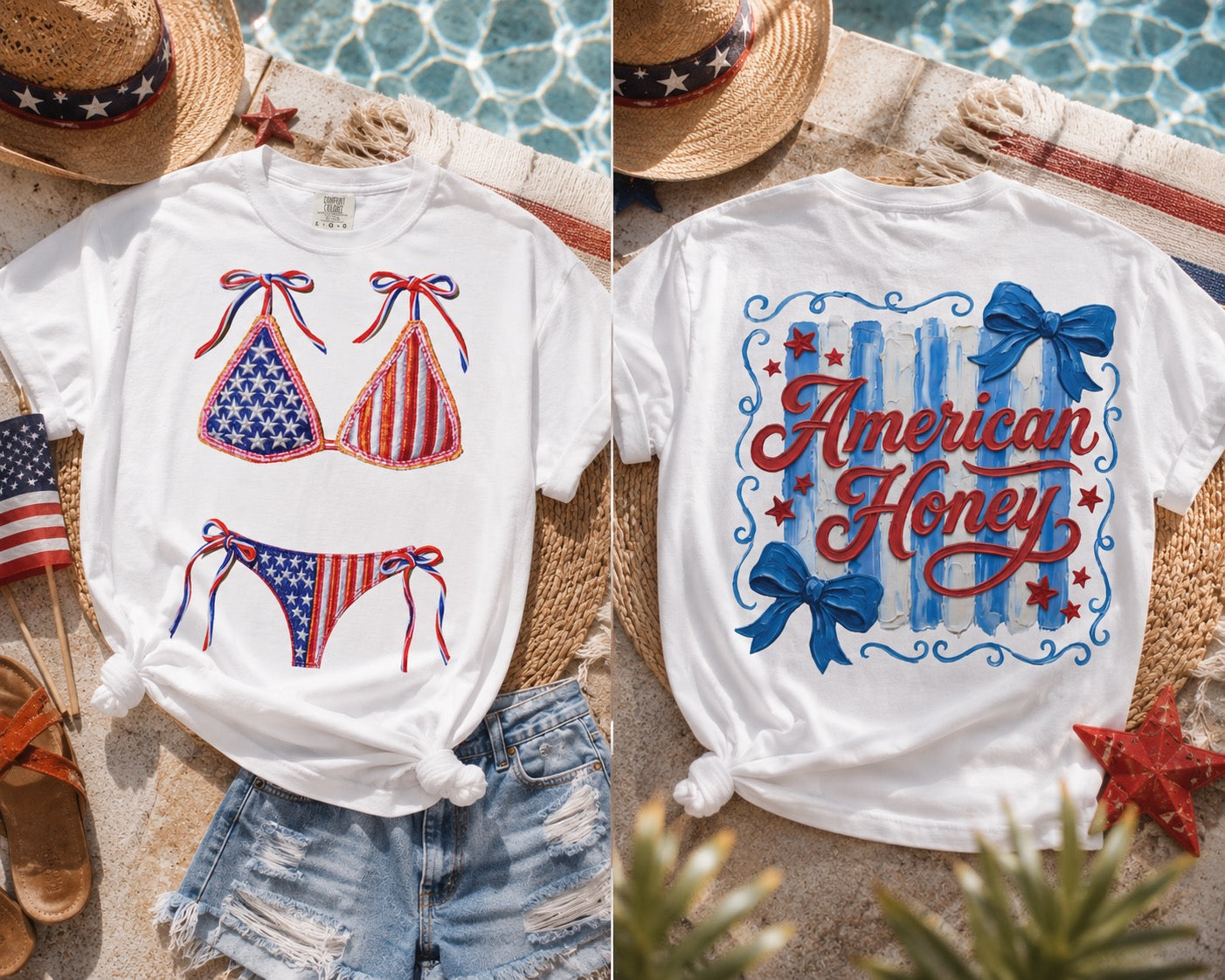 American Honey Graphic T‑Shirt