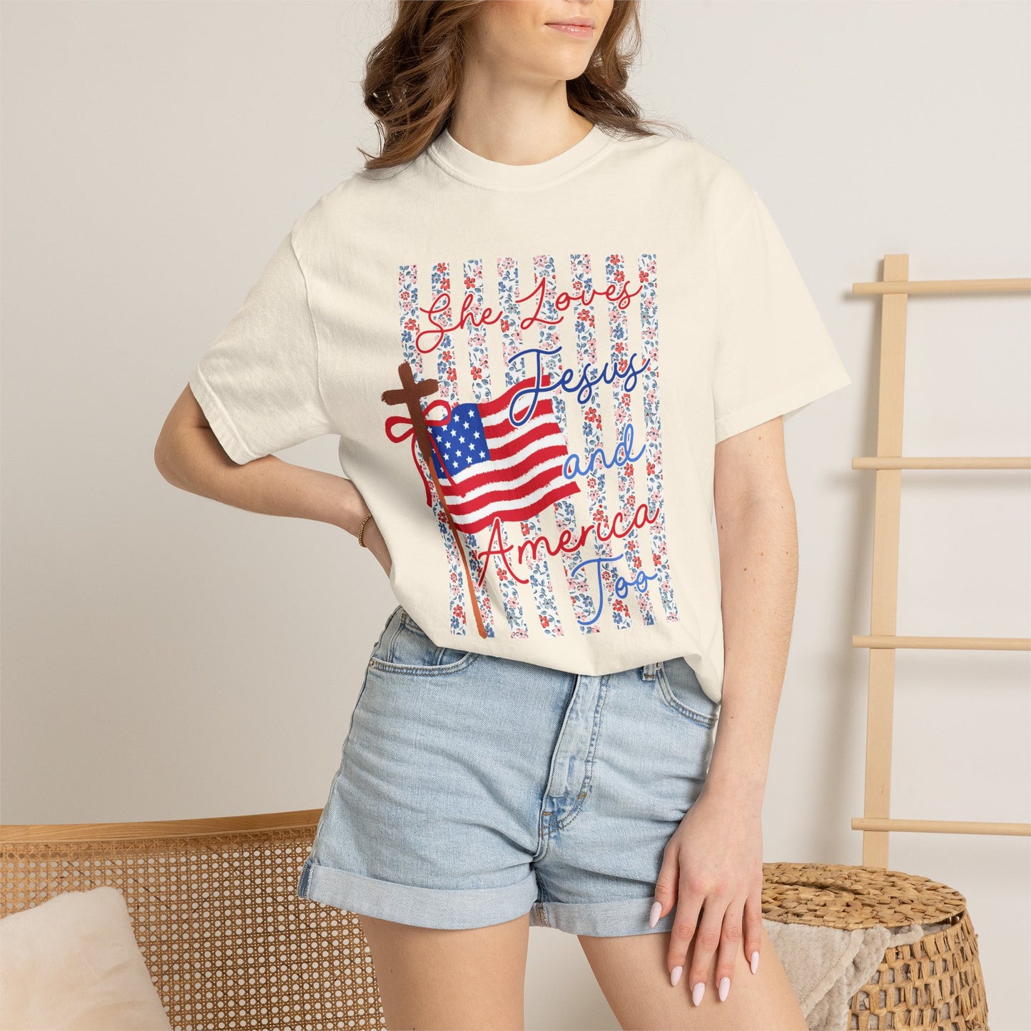 Patriotic God Bless America T-Shirt