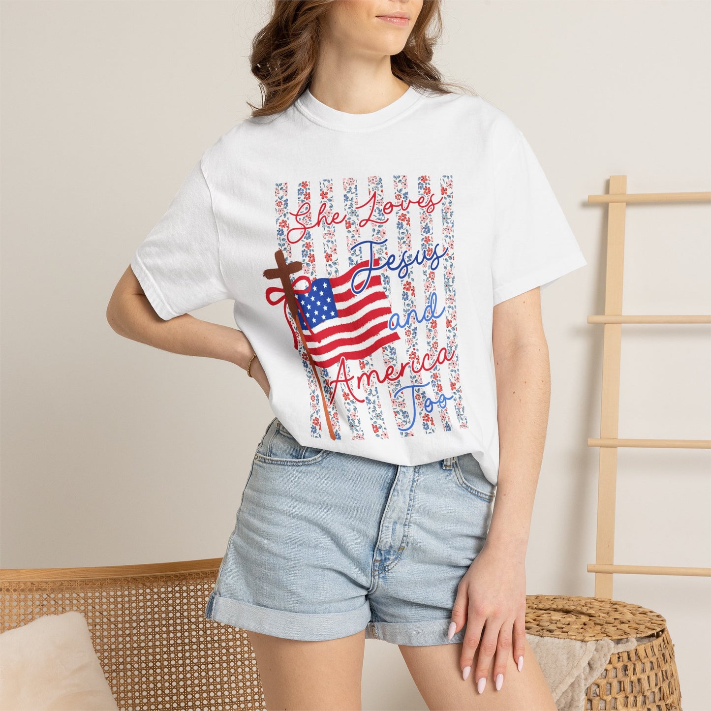 Patriotic God Bless America T-Shirt
