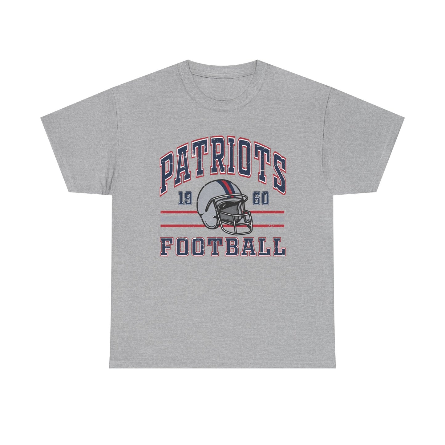Patriots Football Tee — Vintage Helmet 1960 Fan T-Shirt