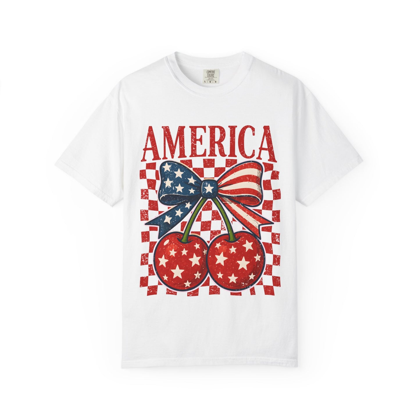 America Cherry Graphic T-Shirt