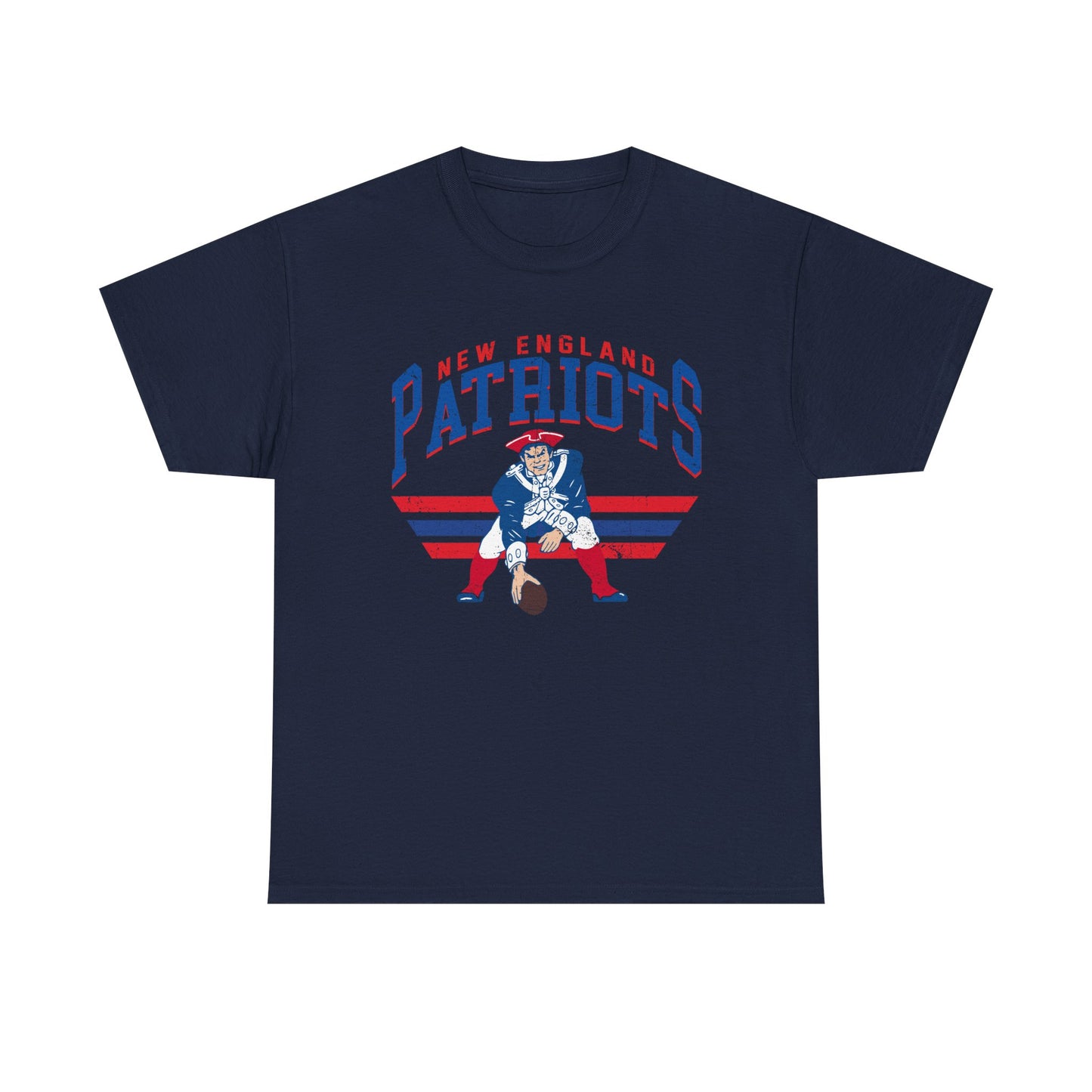 New England Patriots Vintage Football Tee — Retro Team Logo T-Shirt