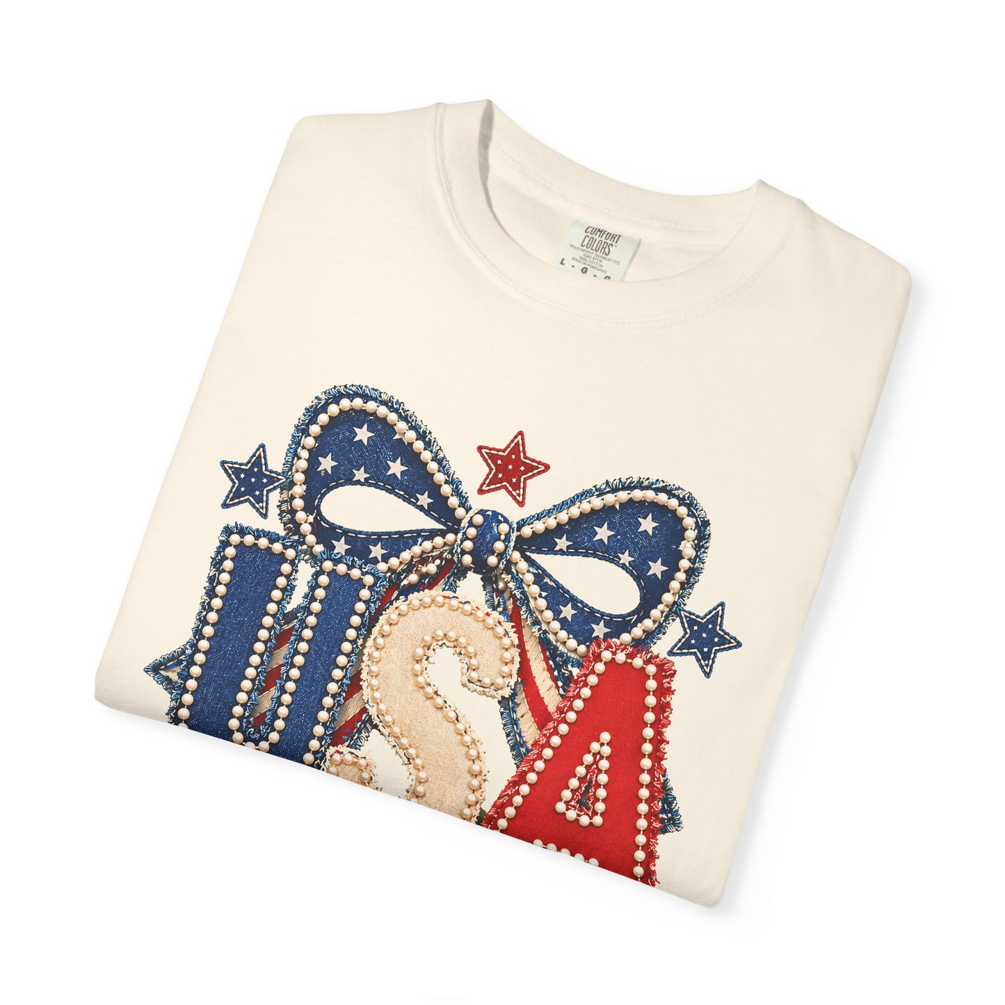 USA Patriotic Bow T-Shirt