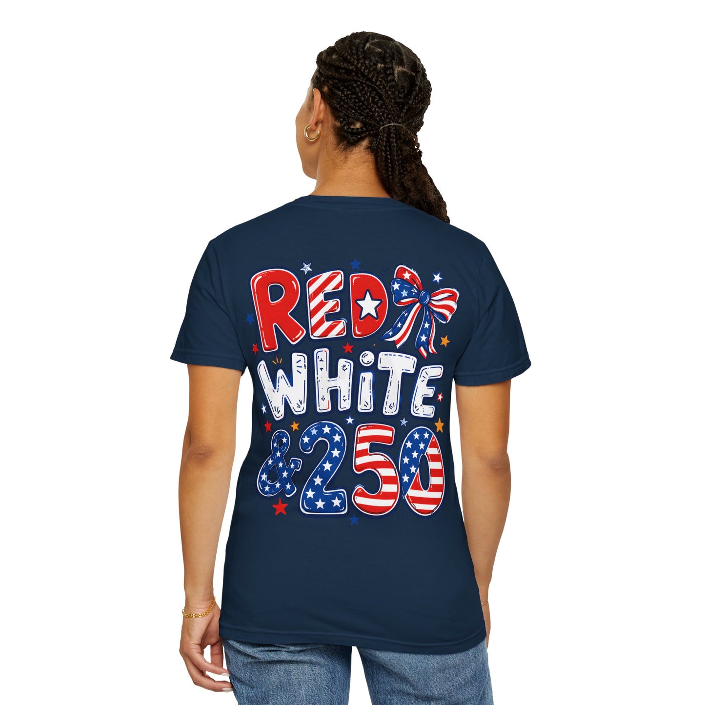 Patriotic "Red White & 25" T-Shirt — 'Merica USA 4th of July Tee