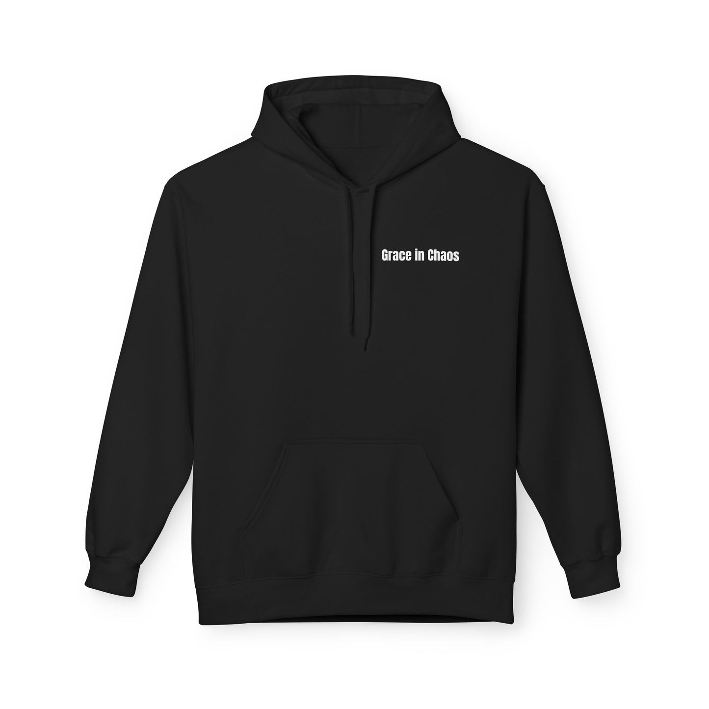 'God Stands by Me' Faith Graphic Hoodie