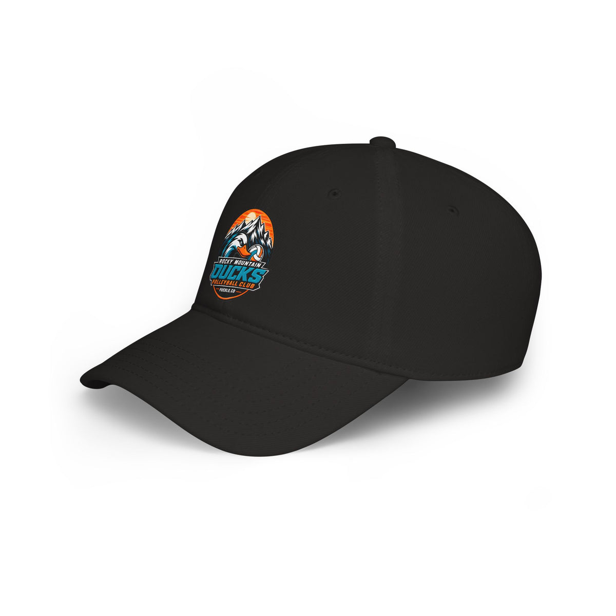 Mountain Peaks Ducks Logo Low Profile Baseball Cap