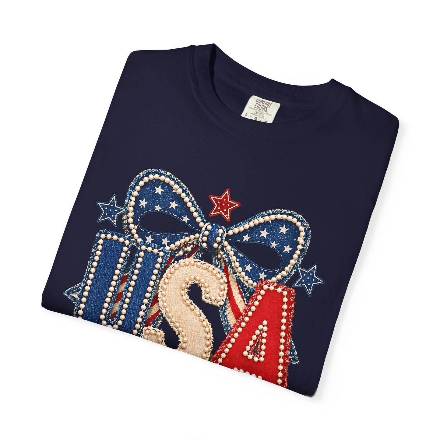 USA Patriotic Bow T-Shirt