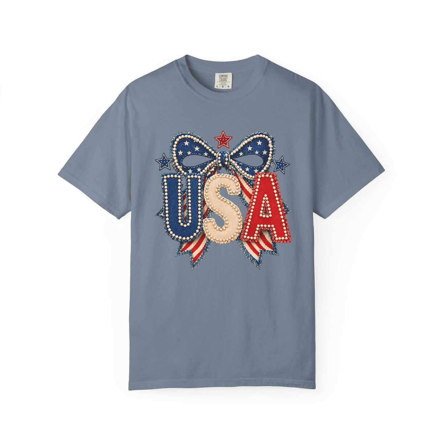 USA Patriotic Bow T-Shirt