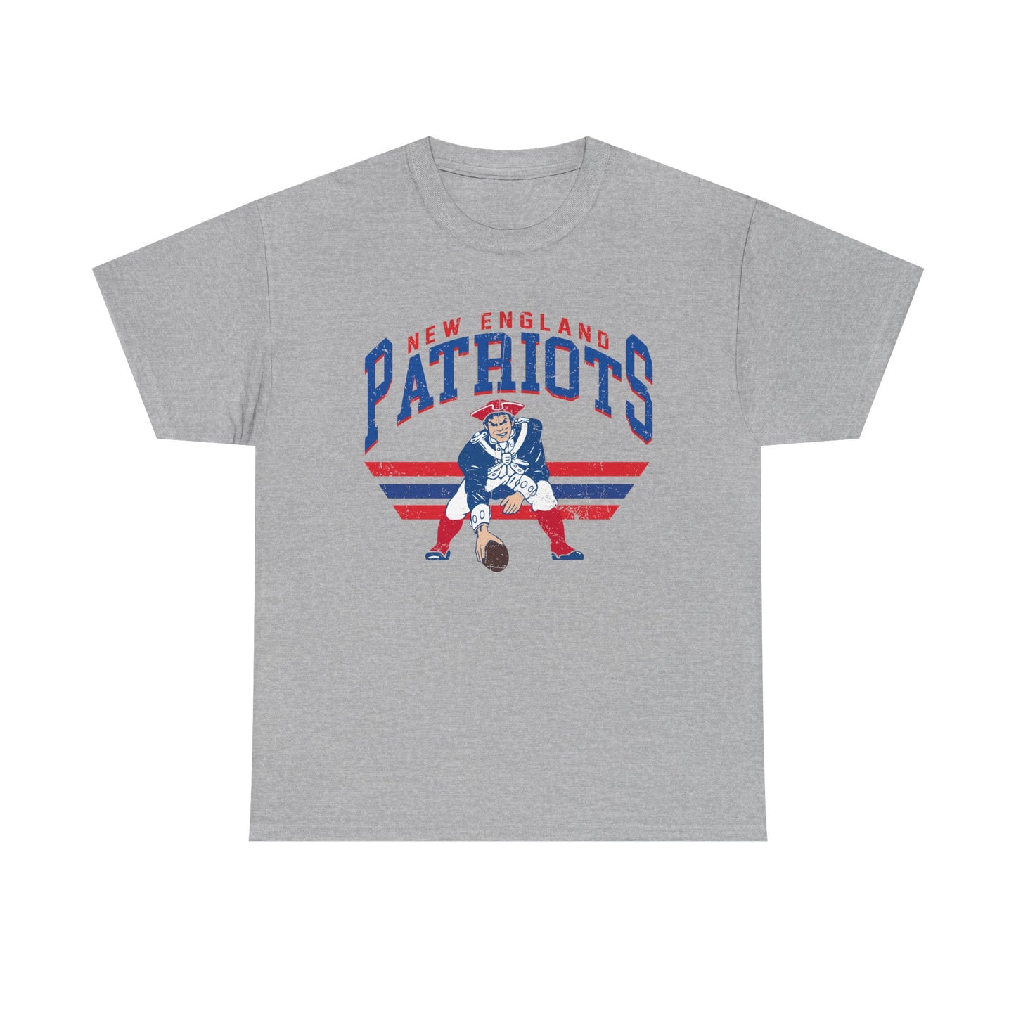 New England Patriots Vintage Football Tee — Retro Team Logo T-Shirt