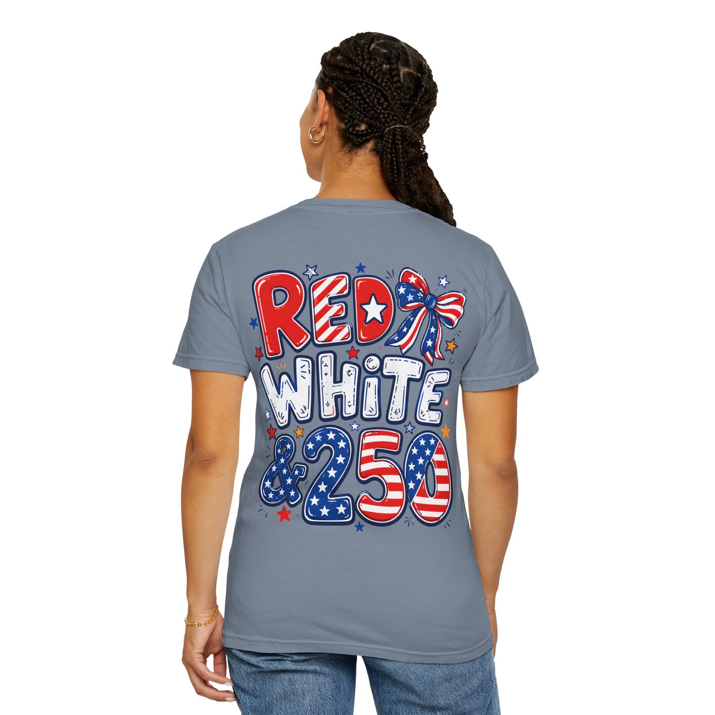 Patriotic "Red White & 25" T-Shirt — 'Merica USA 4th of July Tee