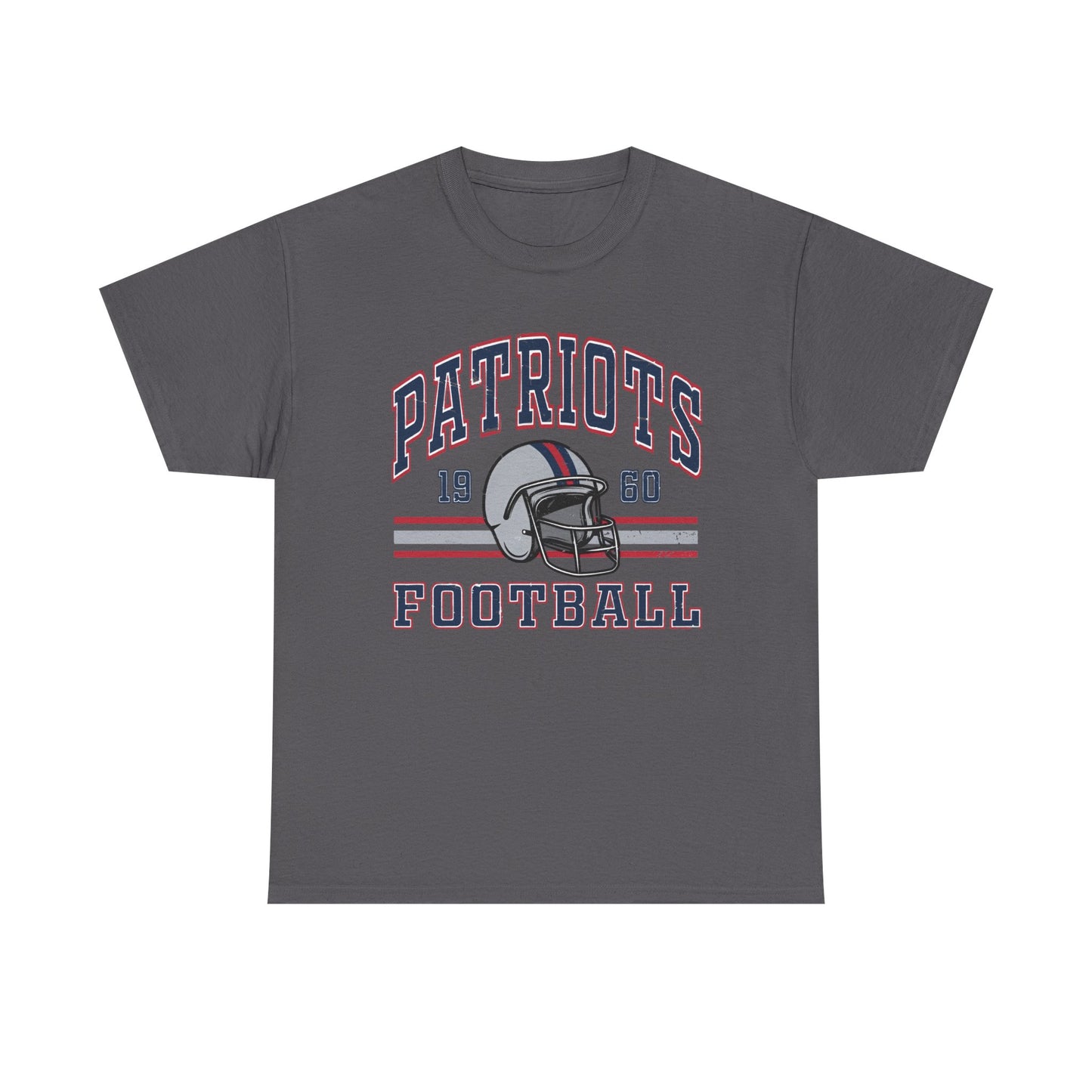 Patriots Football Tee — Vintage Helmet 1960 Fan T-Shirt