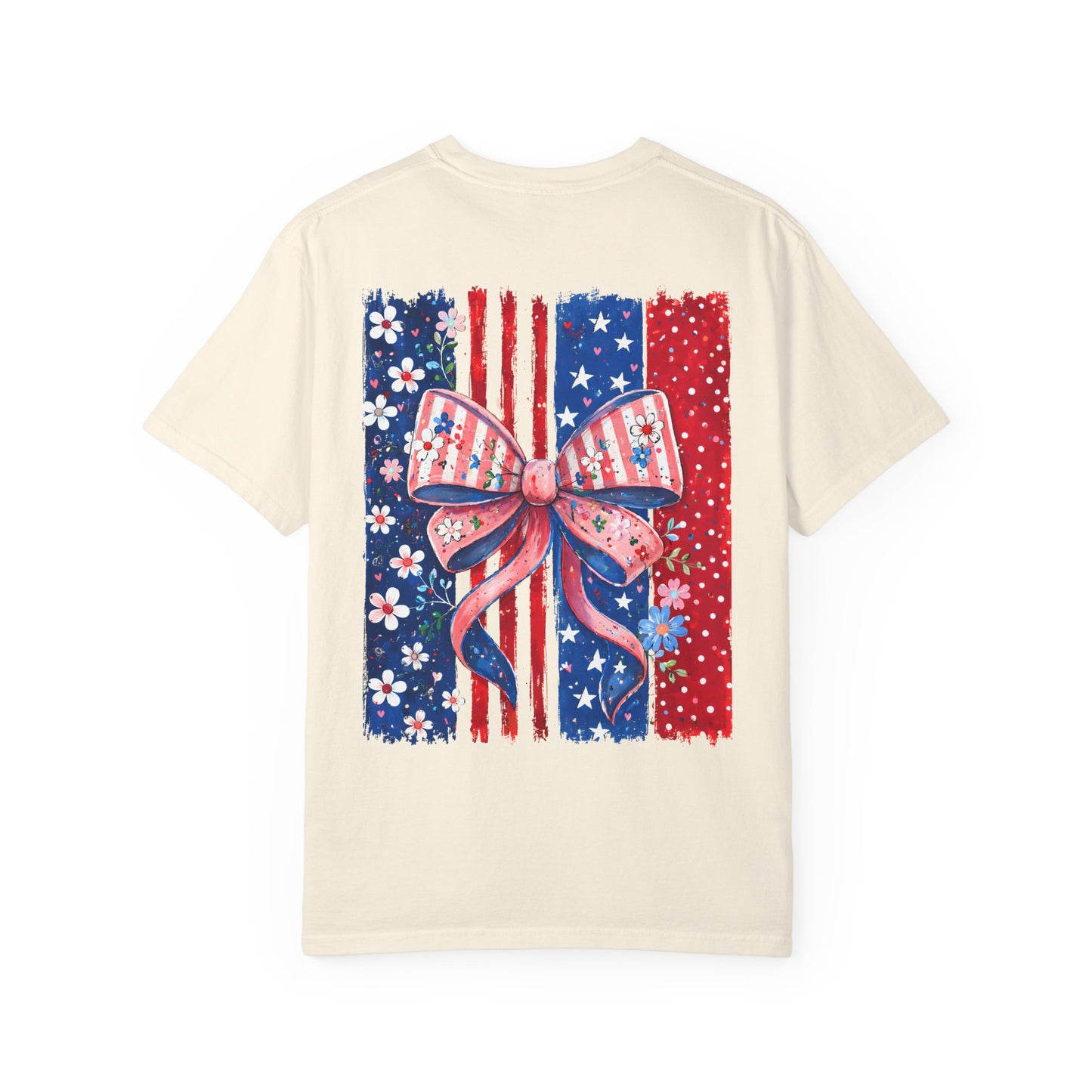 Patriotic Bow Flag T-Shirt