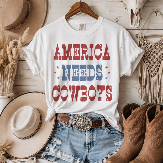 America Needs Cowboys T-Shirt