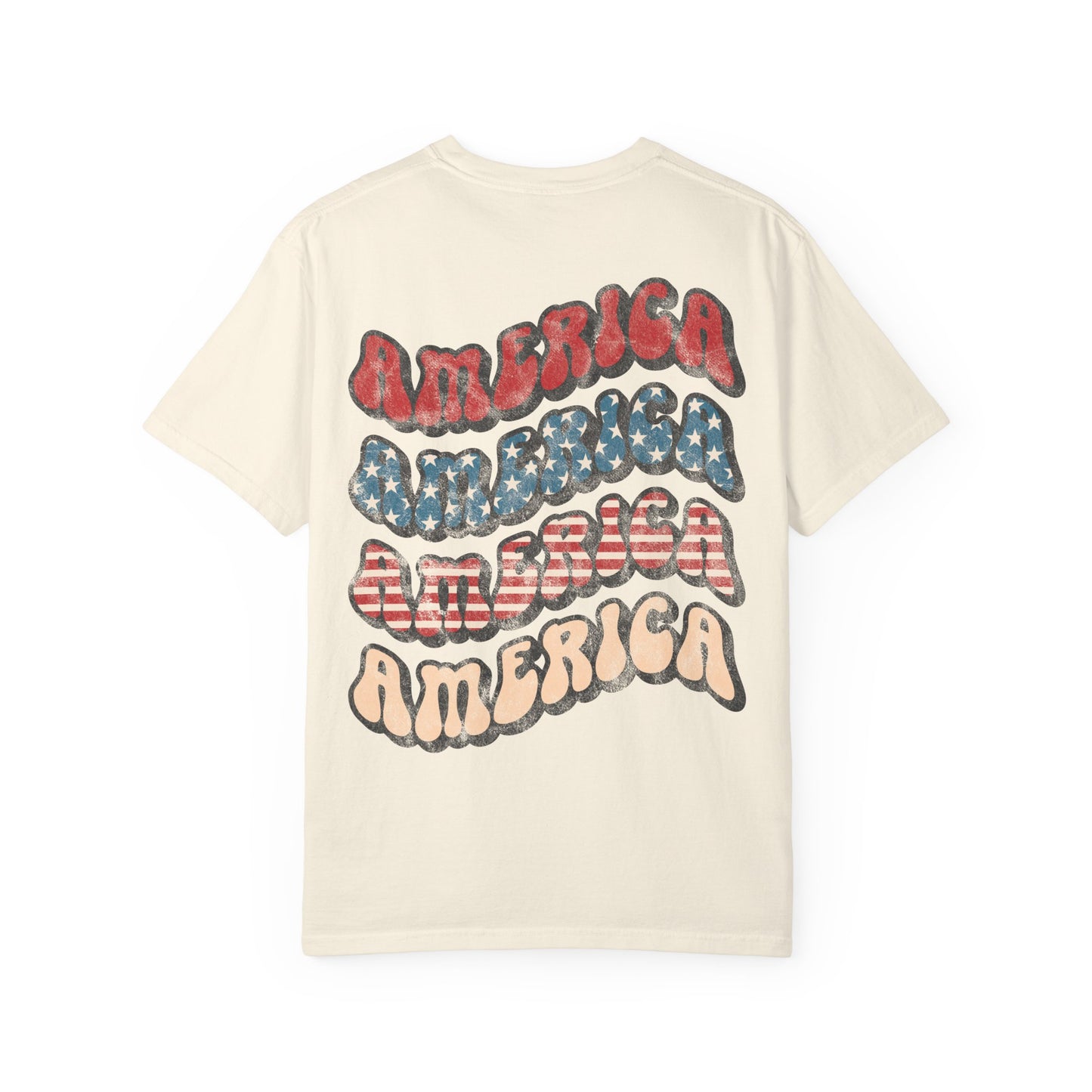 America Retro Flag T-Shirt
