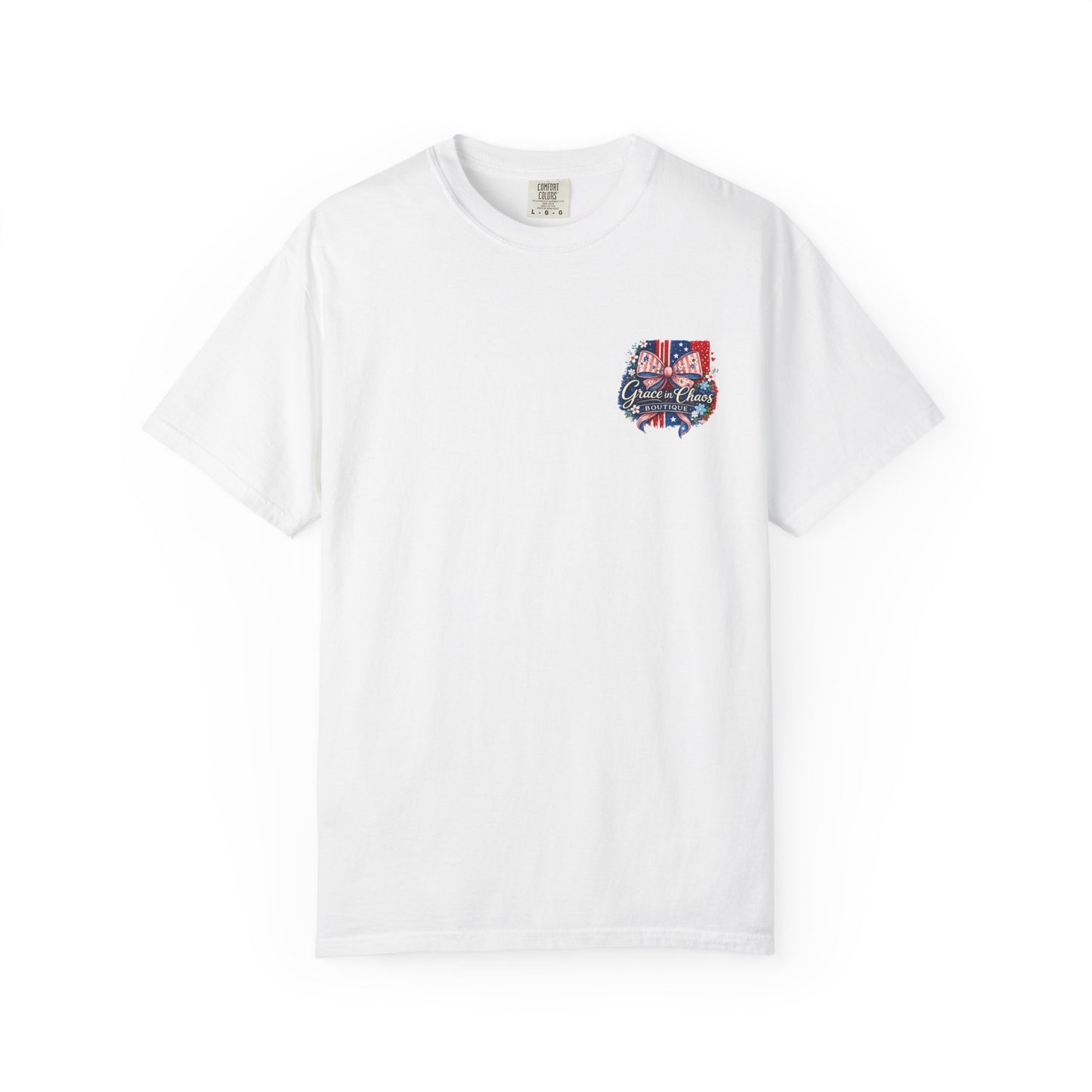 Patriotic Bow Flag T-Shirt