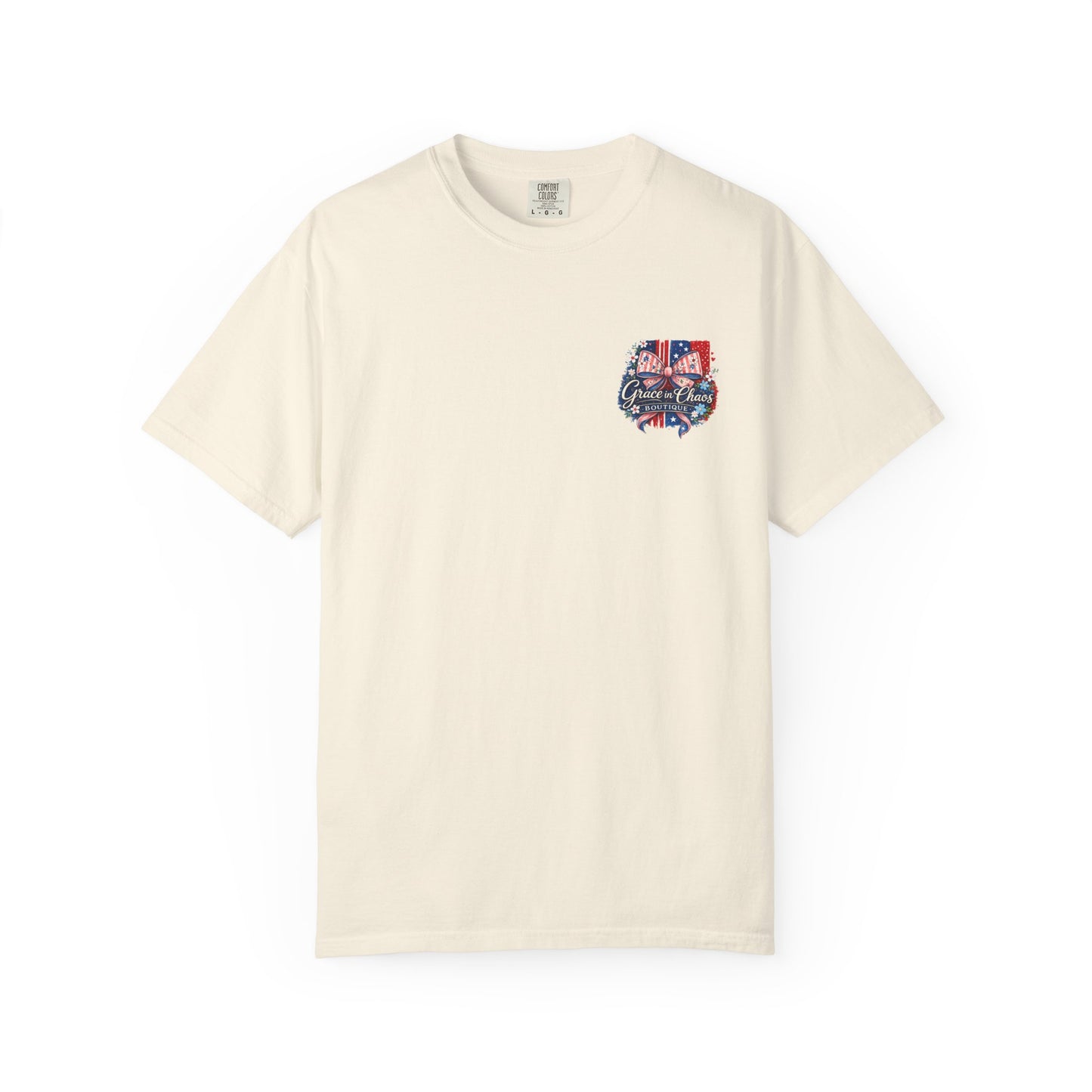 Patriotic Bow Flag T-Shirt