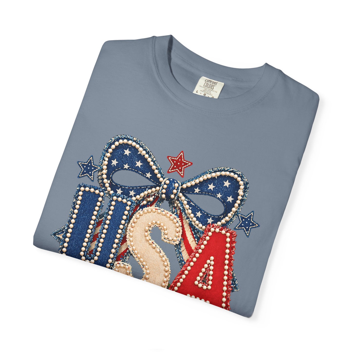 USA Patriotic Bow T-Shirt