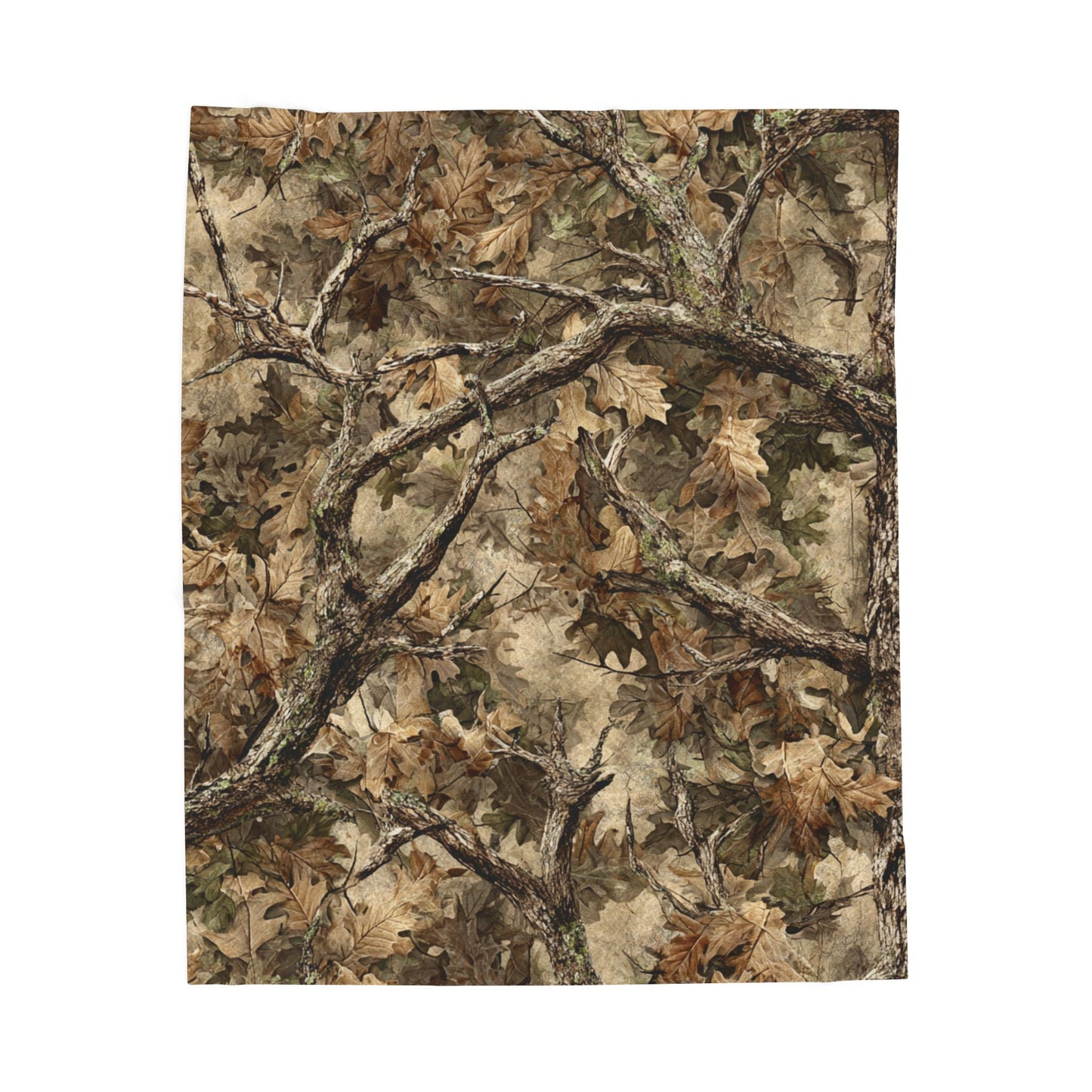 Camo Oak Soft Hunting & Outdoor Plush Blanket