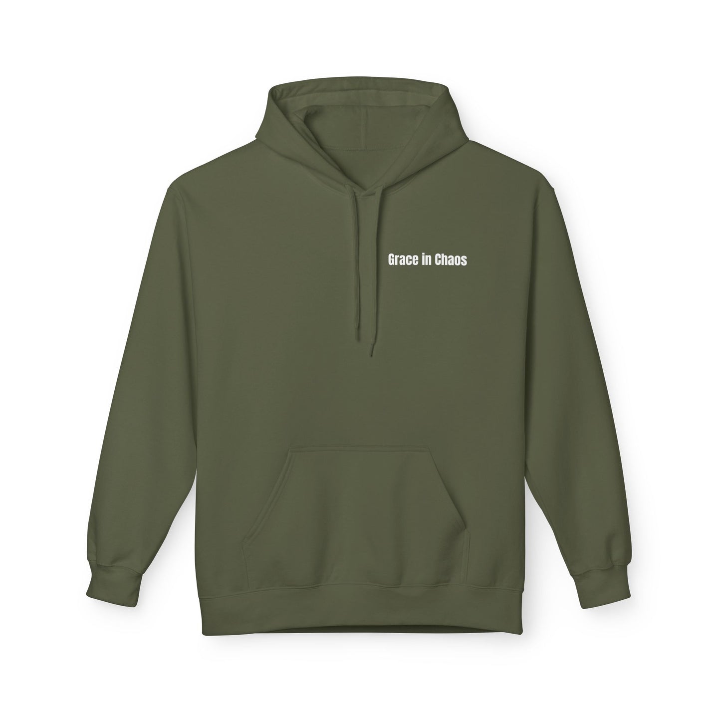 'God Stands by Me' Faith Graphic Hoodie