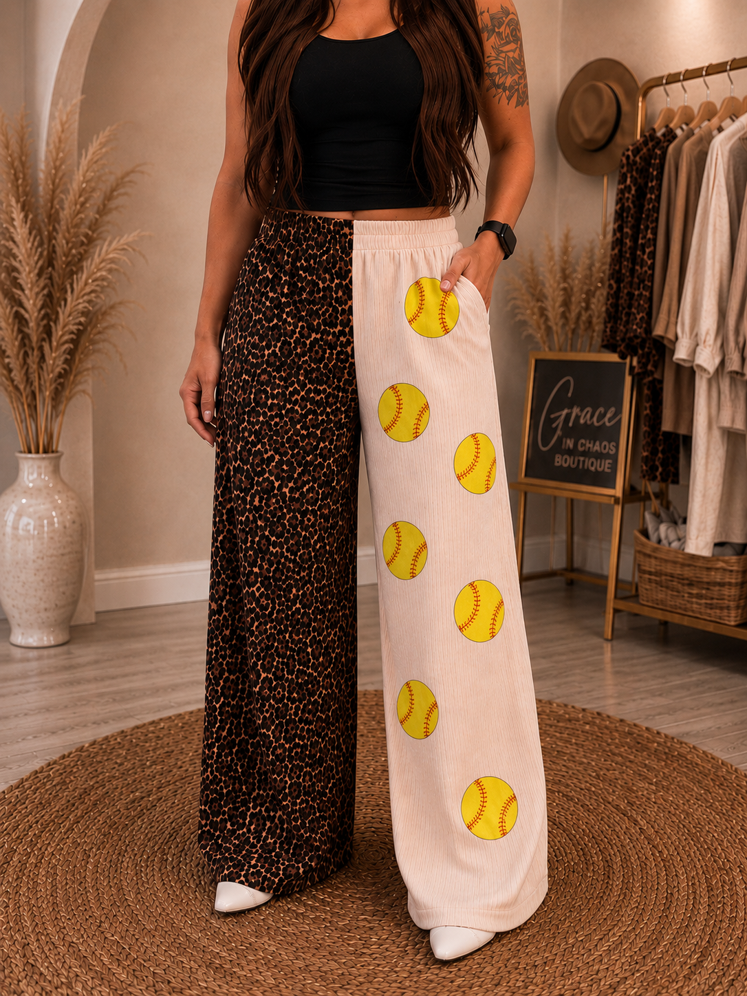 Game Day Mixed Pants